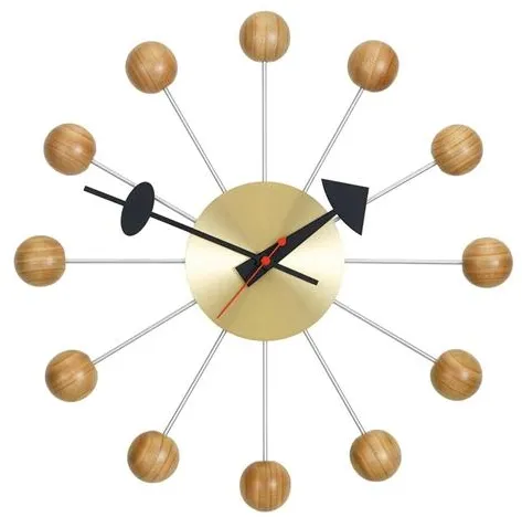 Vitra Ball Clock Ur Kirsebær